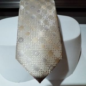 Stacy Adams Golden Polka Dot Tie